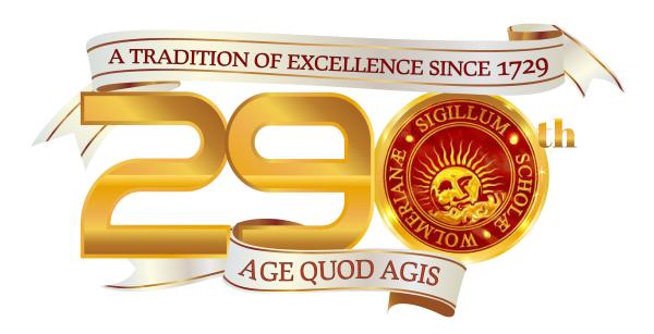 Wolmer's Trust 290th Anniversary Logo